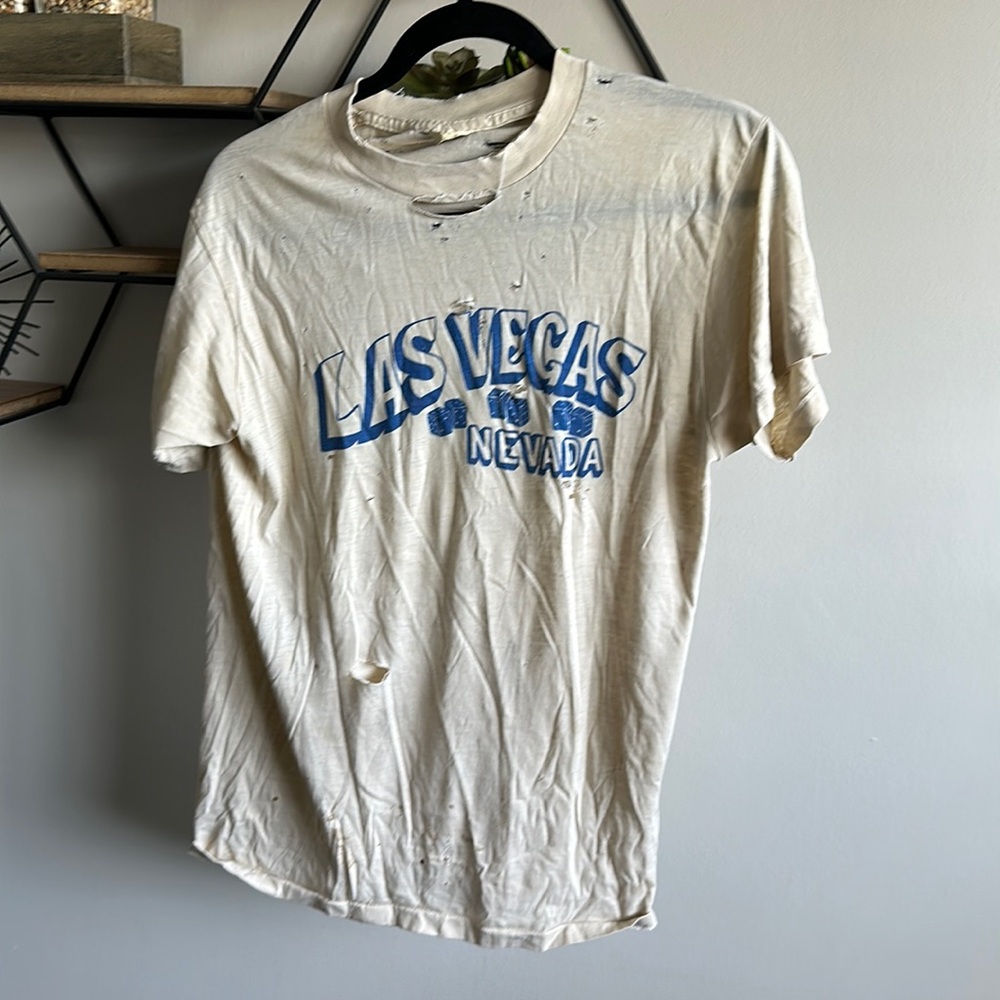 Vintage distressed Las Vegas tee
